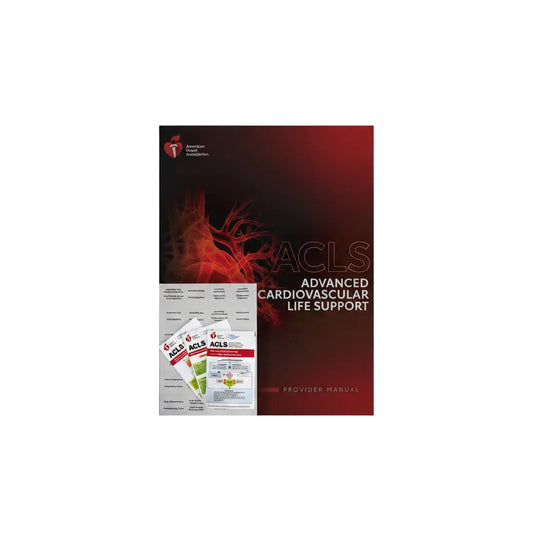 Advanced Cardiovascular Life Support ACLS Provider Manual 2020 emergency cardiovascular care reference book
