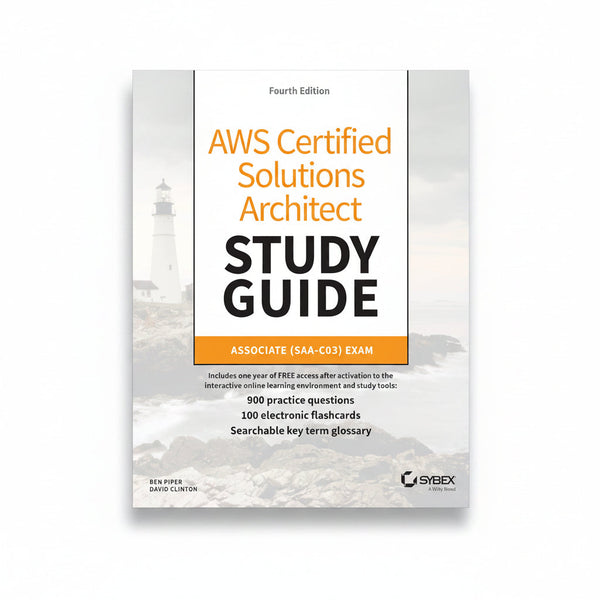 AWS Certified Solutions Architect Study Guide SAA-C03 cloud computing and AWS certification book by Ben Piper and David Clinton